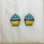 cupcake σκουλαρίκια