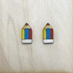 σκουλαρίκια μολύβι