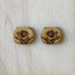 σκουλαρίκια ψάρι σε γυάλα